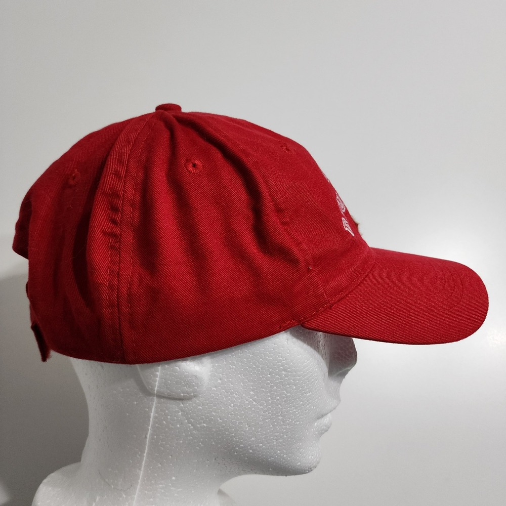 New Brunswick Baseball Hat Red Embroidered Maple Leaf Canada Travel Cap Snapback - Picture 6 of 10
